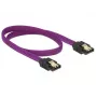 SATA-kaapeli DeLOCK 83691 0,5 m SATA 7-pin violetti