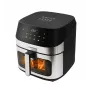 Kiertoilmakypsennin ESPERANZA EKA005, 8 l tilavuus, 1600 W, kosketusohjaus, 10 ohjelmaa, ruostumaton teräs, musta