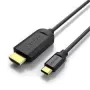 HDMI–USB-C-kaapeli Vention CGUBF 1 m – HDMI (uros) – USB-C (uros) video/data
