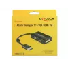 DeLOCK 0.16m DisplayPort/VGA+HDMI+DVI VGA (D-Sub)+ HDMI + DVI musta