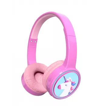 Denver BTH-106P kuulokkeet/kuulokemikrofoni johdollinen & langaton panta puhelut/musiikki Bluetooth pinkki