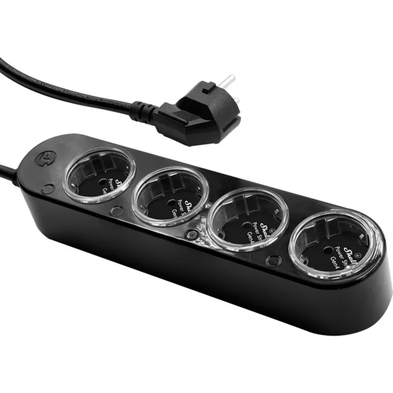 Jatkojohto Shelly Plug & Play PS4 Gen4 — 4 pistorasiaa, 12 A per pistorasia