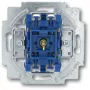 Busch-Jaeger 2020 USGL 1P sininen metallic — 1-napainen kytkin, 250 V, 10 A, 71×71×25 mm