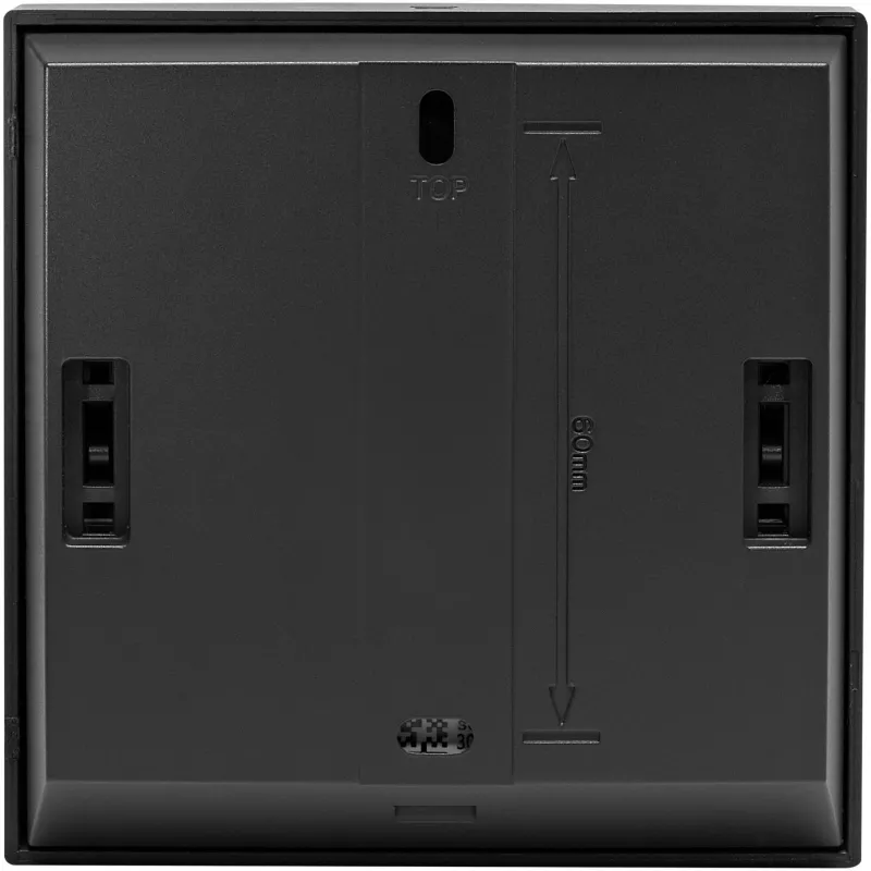 eQ-3 Homematic IP HmIP-WTH-B-A seinätermostaatti basic, RF 869,65 MHz, LCD, IP20, 250 m, antrasiitti