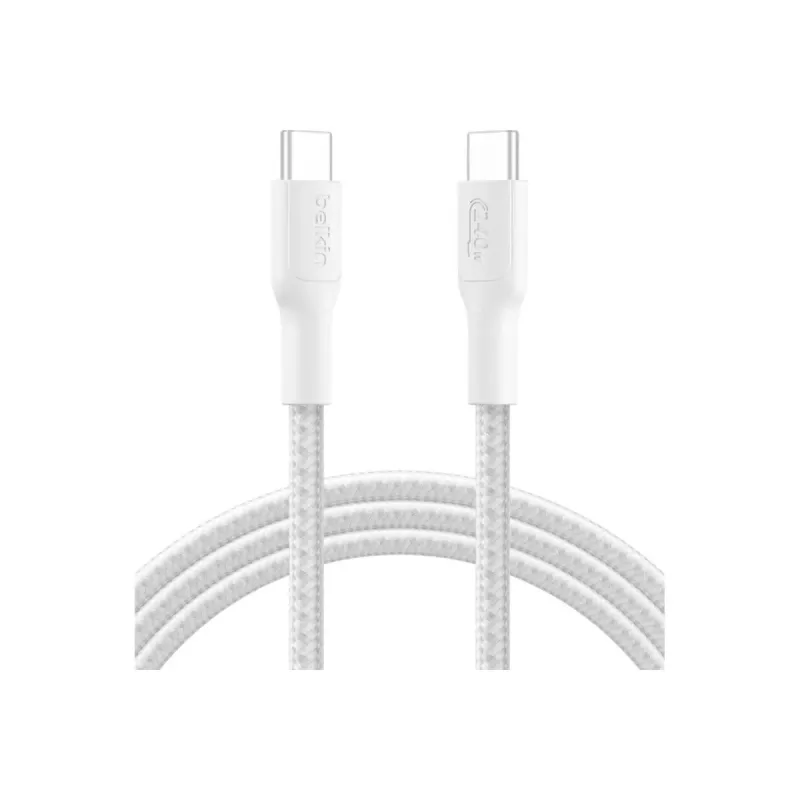 USB-kaapeli Belkin BoostCharge Pro 2m USB-C valkoinen