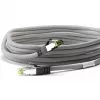 Goobay CAT 8.1 -patchkaapeli, S/FTP (PiMF), harmaa, 0,5 m - LSZH halogeeniton, kupari AWG 24 (55135)