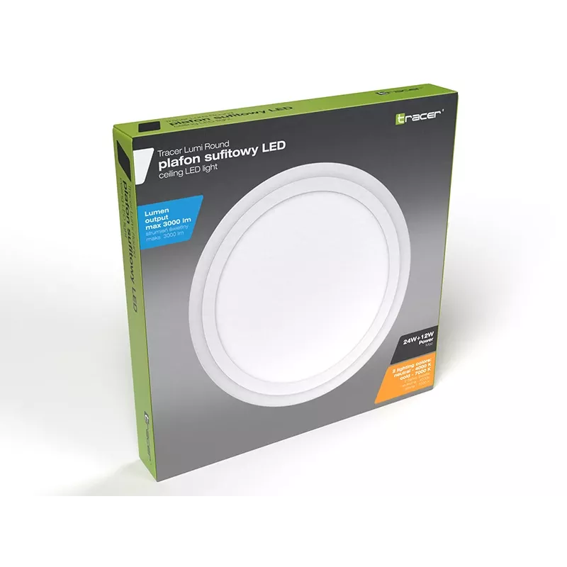 Kattovalaisin TRACER TRAOSW47320 LED pyöreä 18W 3000K