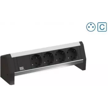 Bachmann pistorasiayksikkö DESK 902.02343xUTE pistorasiat 1x peitelevy