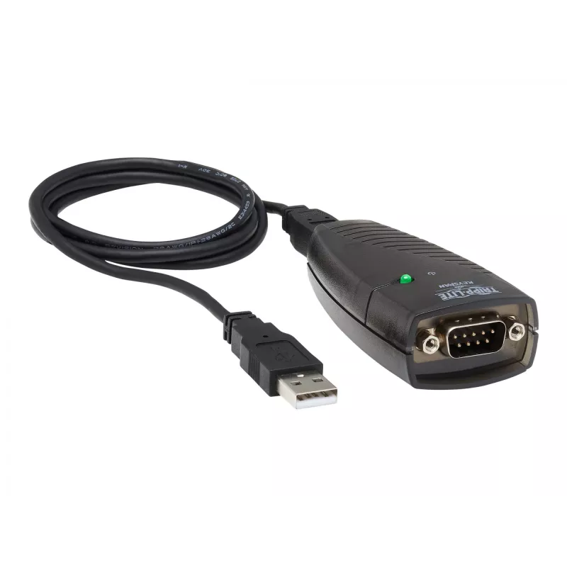 Tripp Lite USA-19HS Keyspan USB-sarja-adapteri - USB-A-uros DB9 RS232 -uros - 0,91 m - TAA (USA-19HS)