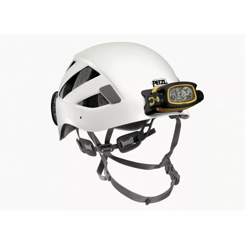 Petzl Duo S -otsalamppu musta keltainen