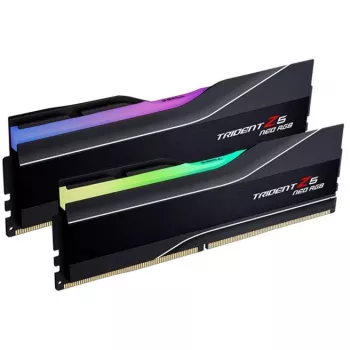 DIMM 64 GB DDR5-6000 (2x 32 GB) Dual-Kit, keskusmuisti musta, F5-6000J3238G32GX2-TZ5NR, Trident Z NEO RGB, AMD EXPO
