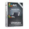 AVG Ultimate 10 laitetta VPN 2 vuoden avain, Global