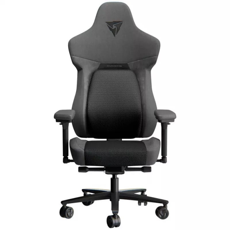 Pelituoli Thunder X3 TEGC-2068101.11 — mesh-verhoilu, ergonominen muotoilu, musta
