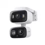IP-turvakamera TP-LINK Tapo C246D — 3MP (2304×1296), 2,8 mm, 107,8° näkökenttä, PTZ-kaksoisobjektiivi, IP65, Wi-Fi/Gigabit, microSD enintään 512 GB