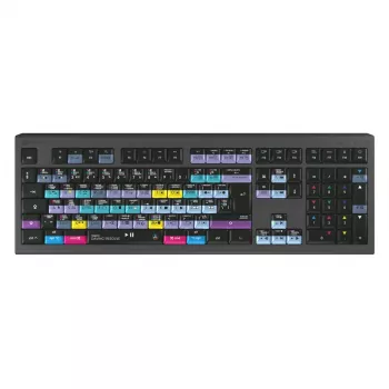 Logickeyboard ASTRA 2 näppäimistö USB QWERTY englanti musta Full-Size 104 näppäintä