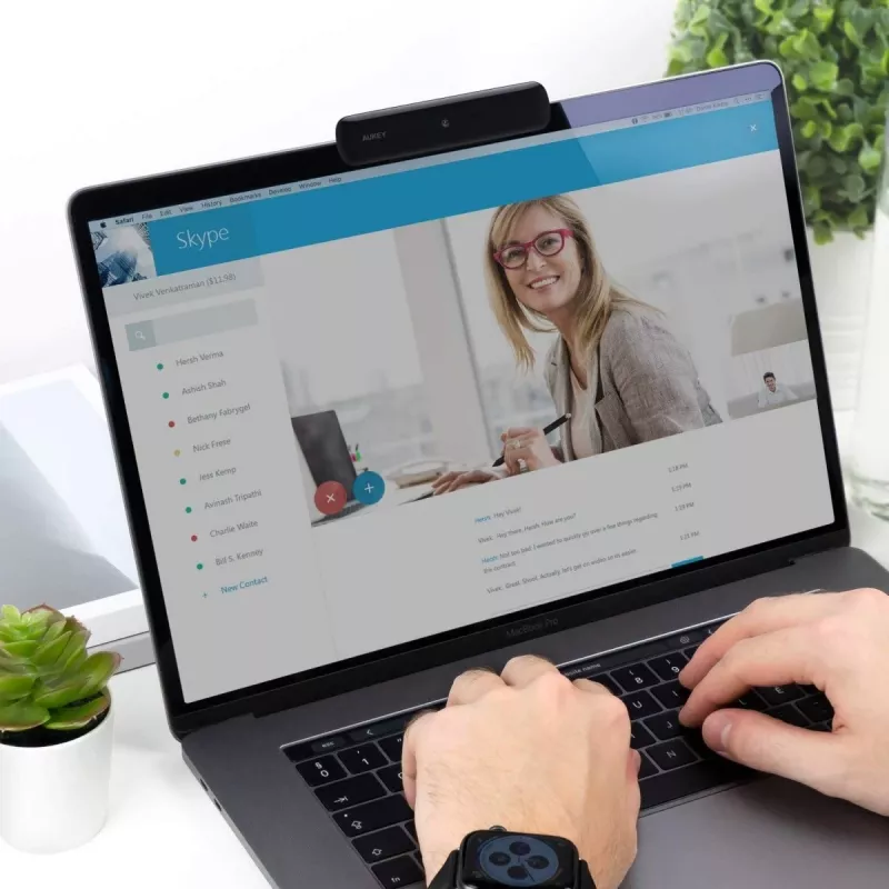 Web-kamera PC-W1 USB | Full HD 1920x1080 | 1080p | 30fps
