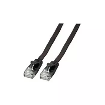 Efb K8107SW.1 Ethernet-patchkaapeli musta