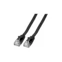 Efb K8107SW.1 Ethernet-patchkaapeli musta