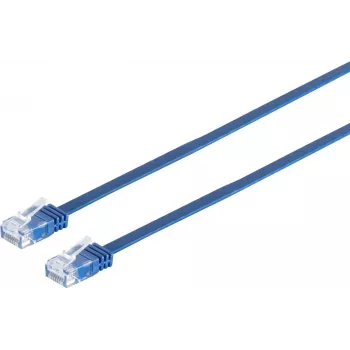 Ethernet-patch-kaapeli ShiverPeaks Cat6 U/UTP RJ-45 0,5 m sininen