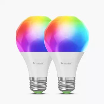 Nanoleaf Essentials älylamput - 2 kpl:n pakkaus A60-E27