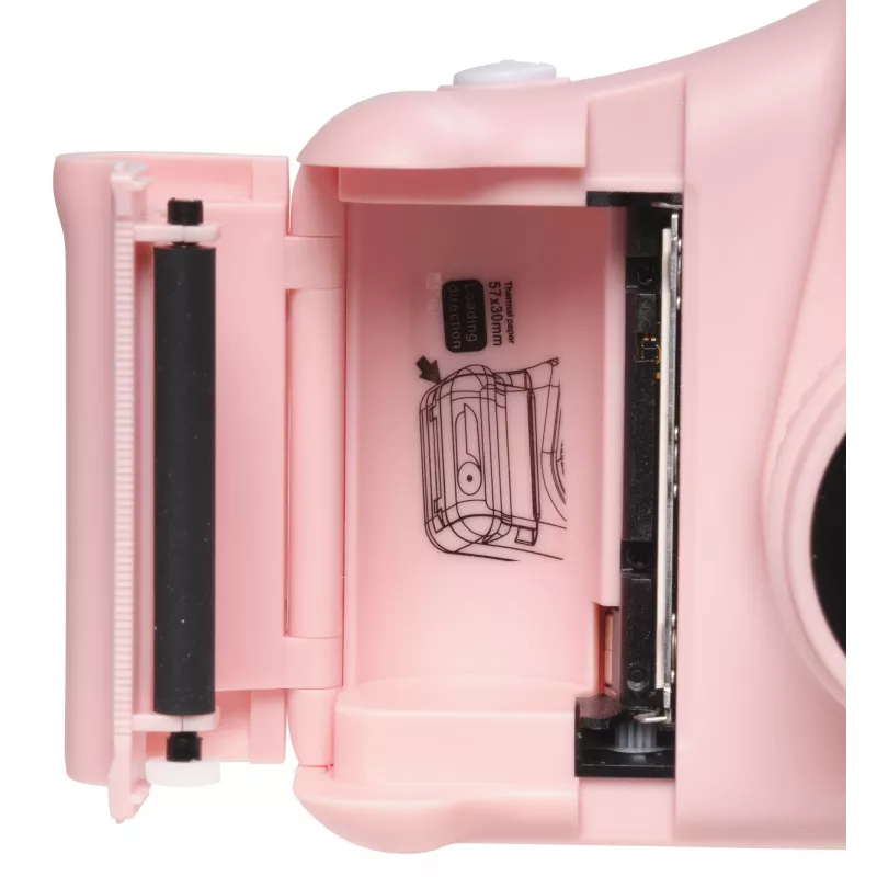 Denver KPC-1370P lasten digikamera lämpötulostimella, 2,8" LCD, pinkki