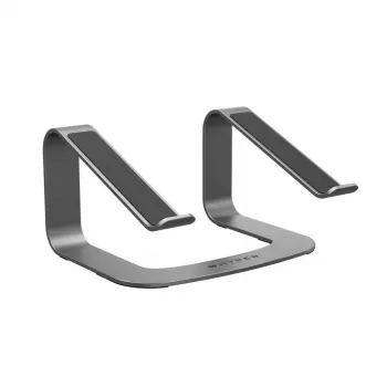 Kannettavan teline HYPER HS1110GYGL harmaa alumiini 40,6 cm