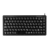 CHERRY Compact, yhdistelmä (USB + PS/2), DE näppäimistö toimisto USB + PS/2 QWERTY musta