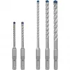 Bosch Expert SDS-plus-7X vasaraporanterien sarja, 5 kpl, 5/6/8/10 mm