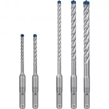Bosch Expert SDS-plus-7X vasaraporanterien sarja, 5 kpl, 5/6/8/10 mm