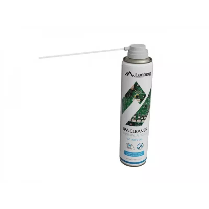 Isopropyylialkoholi 99,8 % pullo 300 ml, LANBERG AG-300FL-001