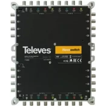 Televes MS916C (714603) kaskadoitava multiswitch, 9 tuloa, 16 lähtöä