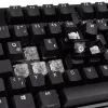 Ducky Origin Phantom musta näppäimistö yleisnäppäimistö USB QWERTZ saksa