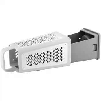 ZWILLING 36610-003-0 manuaalinen raastin/spiraliseraaja laatikko raastin harmaa