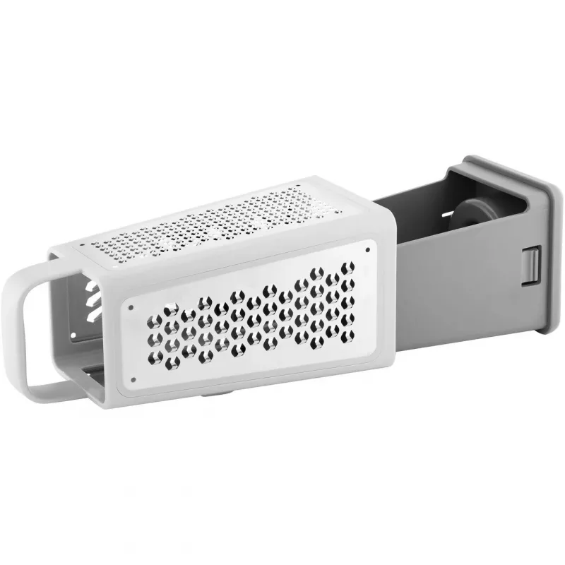ZWILLING 36610-003-0 manuaalinen raastin/spiraliseraaja laatikko raastin harmaa