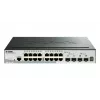 D-Link 52-porttinen Gigabit Stackable POE Smart Managed -kytkin sisältäen 4 x 10G SFP+