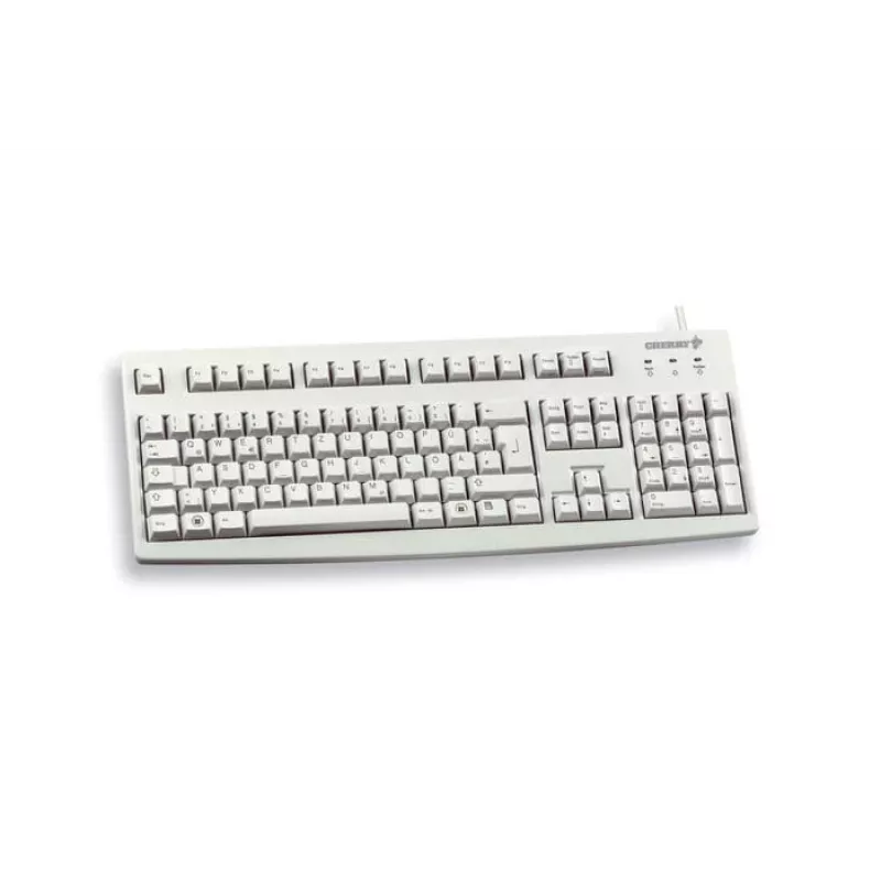 CHERRY G83-6104 näppäimistö yleiskäyttöön USB QWERTY US English harmaa