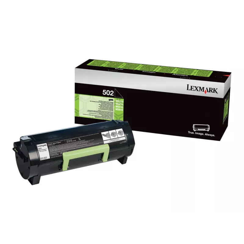 Värikasetti Lexmark 502 1500 sivua musta