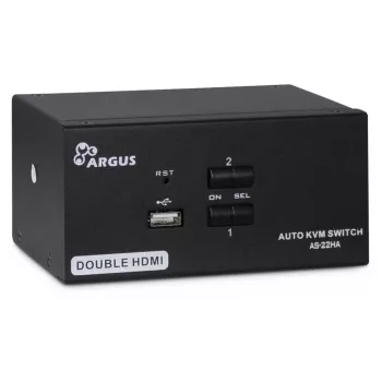 KVM-kytkin Inter-Tech AS-22HA HDMI