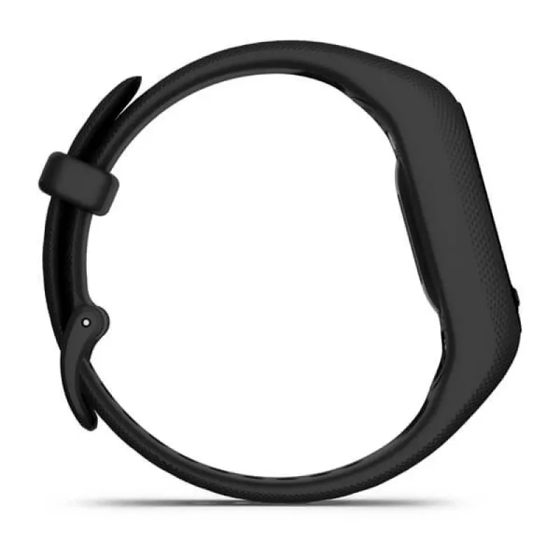 Garmin vívosmart 5 aktiivisuusranneke, koko L, OLED-kosketusnäyttö 88 x 154, Bluetooth, ANT+, GPS, silikonihihna, musta