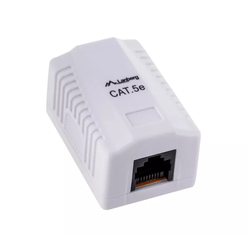 Lanberg OU5-0001-W liitäntärasia RJ-45 valkoinen
