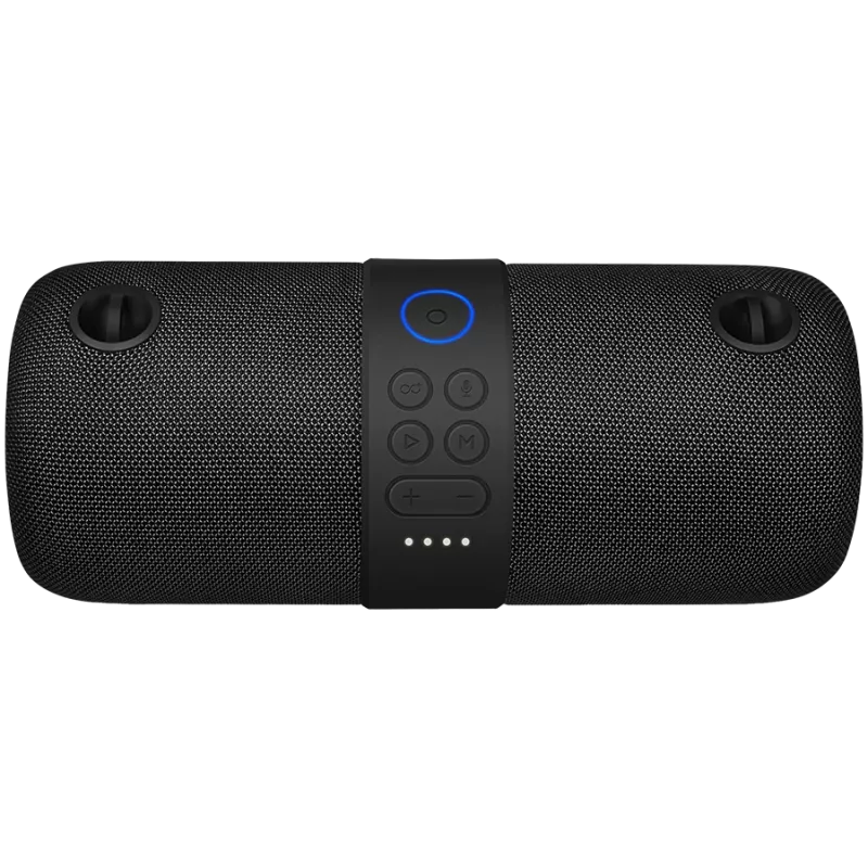 Kaiutin SVEN PS-340, musta (24W, vedenpitävä (IPx6), TWS, Bluetooth, FM, USB, 3600mAh)