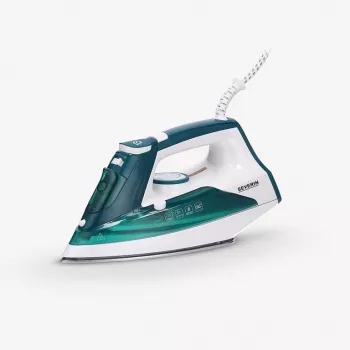 Severin BA 3261 silitysrauta höyrysilitysrauta keraaminen pohja 2400 W valkoinen, vihreä