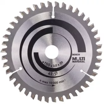 Bosch Multi Material -pyörösahanterä, Multi, 19 cm, 3 cm, 1,8 mm, 2,4 mm, HLTCG (High-Low Triple Chip Grind)