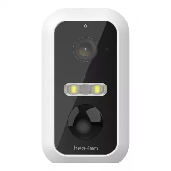Safer 3L, IP-valvontakamera, ulkokäyttöön, langaton, Amazon Alexa ja Google Assistant, seinäasennus