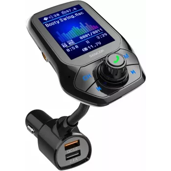 Sencor SWM 5858 BT auto-FM-lähetin, Bluetooth, MP3, USB, microSD