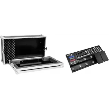 Valotehoste moving head -sarja EUROLITE DMX Move Bigfoot Set 20000349 kuljetuslaukulla