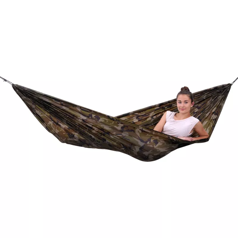 Amazonas Travel Set Camouflage AZ-1030260 retkeilyriippumatto, maastokuvioinen