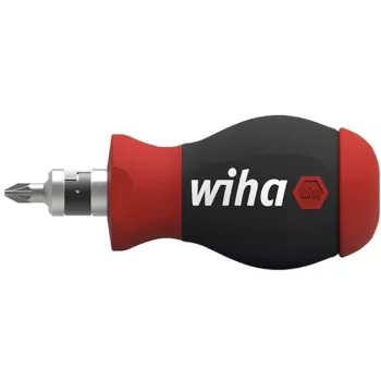 Wiha Stubby bits-ruuvimeisselisarja 8 kpl kuusiokolo, ulkokuusiokolo, Phillips, Pozidriv, ura, TORX (43613)