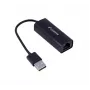 Lanberg NC-0100-01 USB 2.0 – RJ45 100 Mbit verkkosovitin, 0,15 m kaapeli