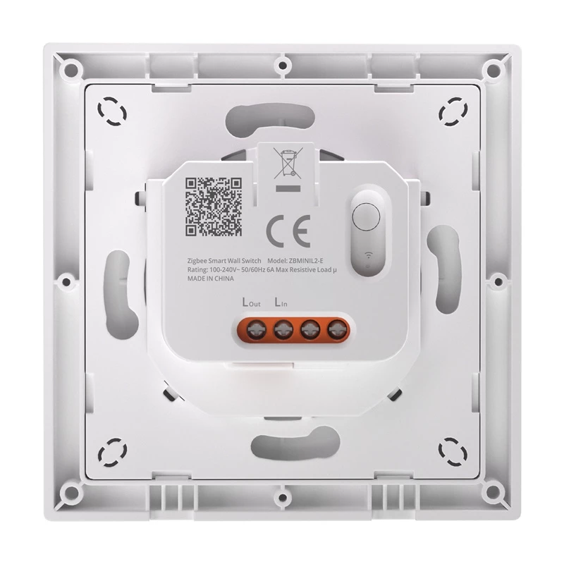 Seinäkatkaisija Sonoff ZBMINIL2-E ZigBee kompakti muotoilu kaukosäätö